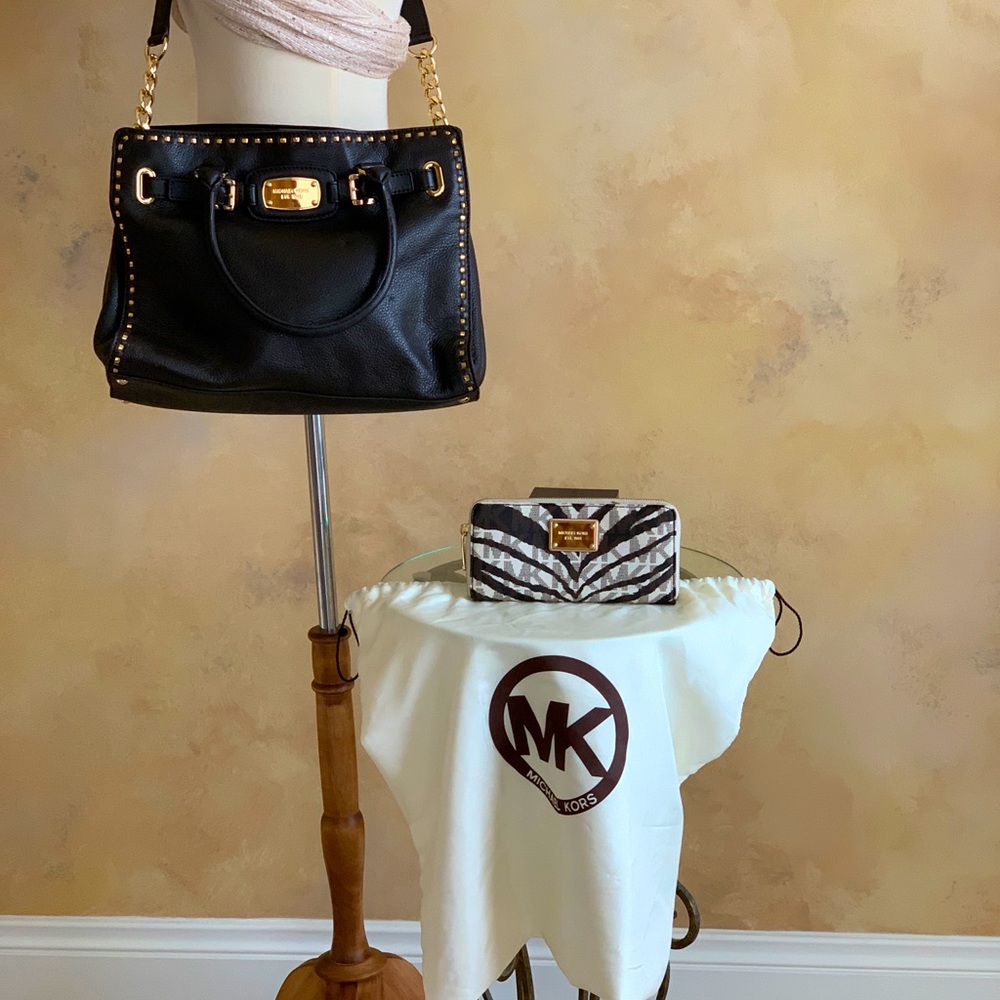 Michael Kors Handbag and Wallet Set